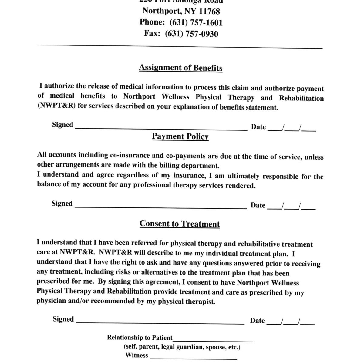 assignmentofbenefits